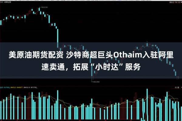 美原油期货配资 沙特商超巨头Othaim入驻阿里速卖通，拓展“小时达”服务